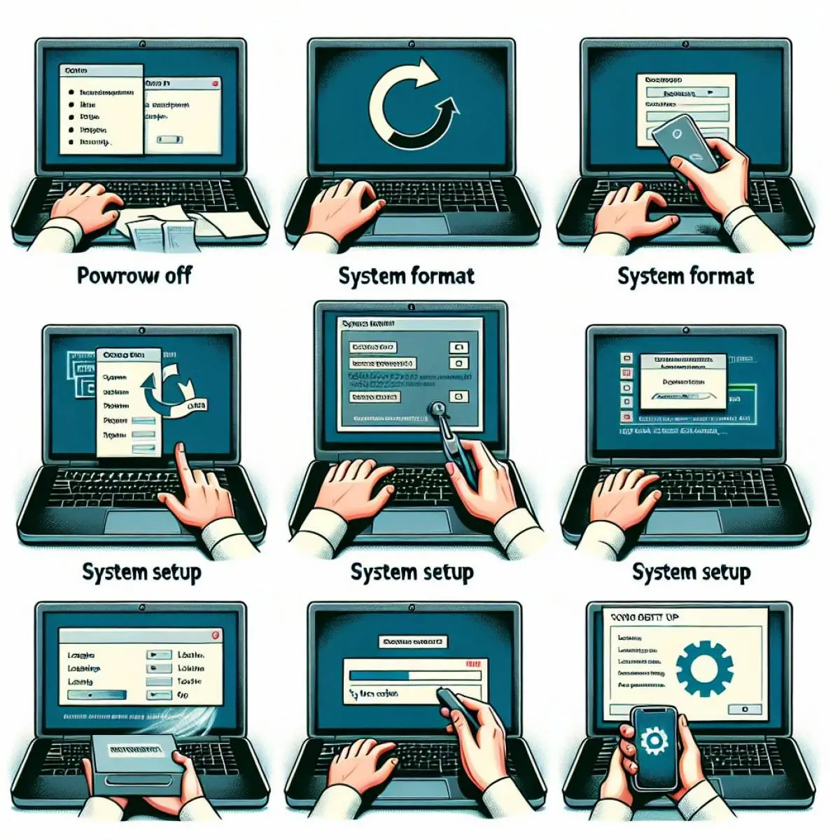 как переустановить виндоус