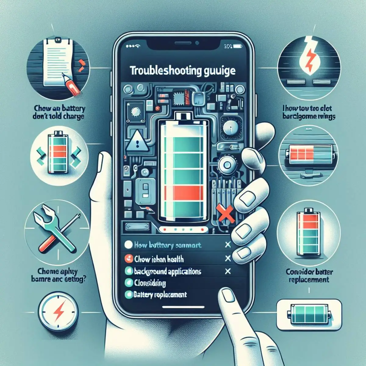 iPhone разряжается быстро