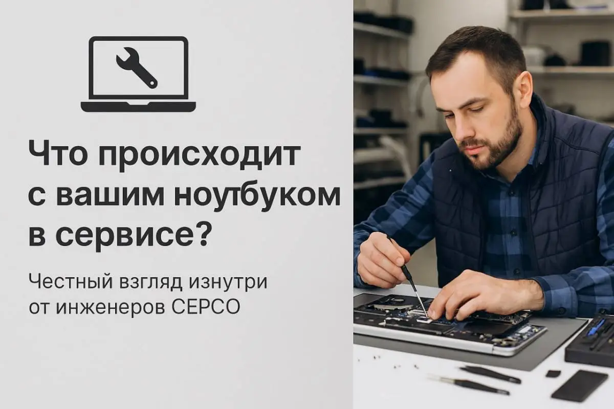 Что происходит с вашим ноутбуком в сервисе